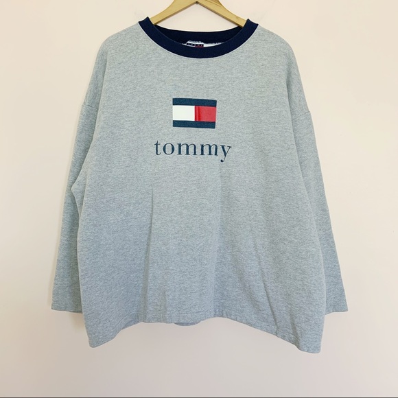 tommy hilfiger oversized sweatshirt